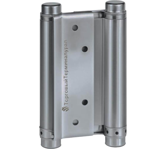 Изображение товара Петля барная пружинная двусторонняя для маятниковых дверей ТТ-Урал 115х70 мм, комплект 3 шт. УТ-00019745_3