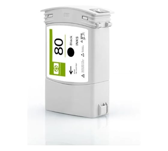 Изображение товара Струйный картридж NV Print 80 Black для HP DesignJet 1050c, 1055cm 400 мл совместимый NV-C4871A