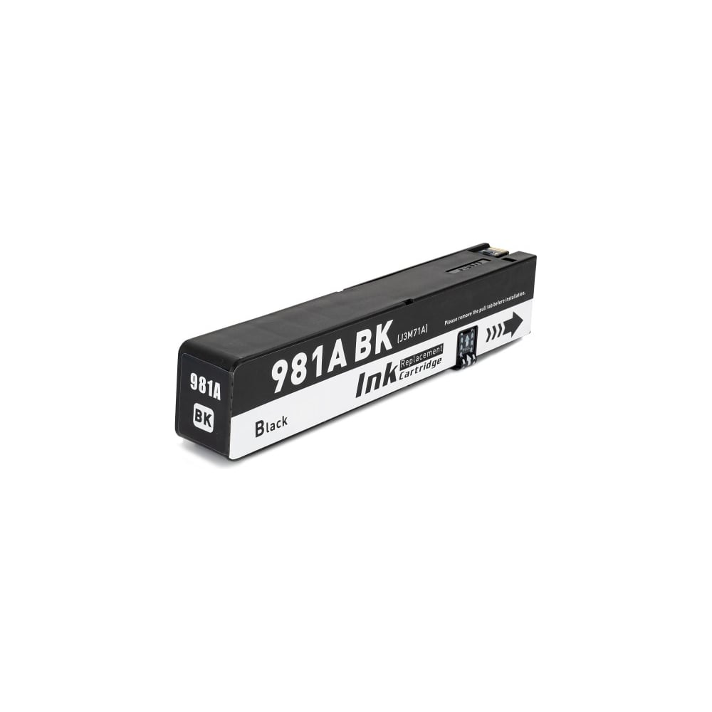 Изображение товара Струйный картридж NV Print 981A Black для HP PageWide 556/586 160 мл совместимый NV-J3M71A