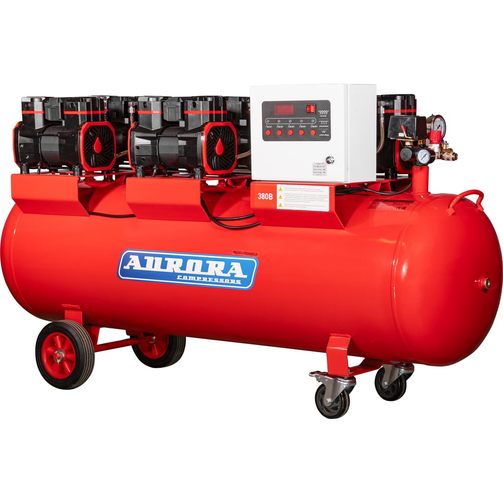 Изображение товара Компрессор Aurora PASSAT-250/1250 MODULE 4G профессиональный поршневой