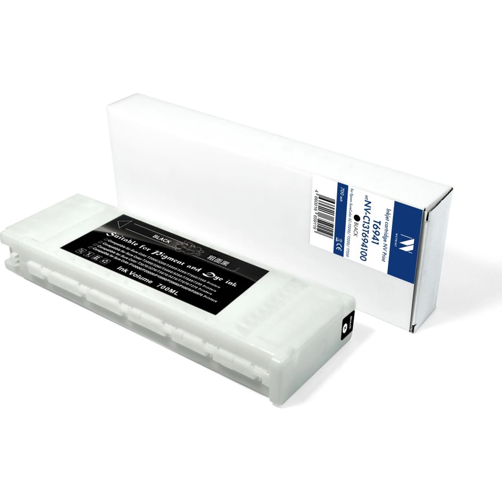 Изображение товара Струйный картридж NV Print T6941 Black 700 мл для Epson SureColor
