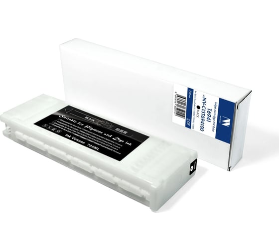 Изображение товара Струйный картридж NV Print T6941 Black для Epson SureColor SC-T5200/T3200/T7200 700 мл совместимый NV-C13T694100