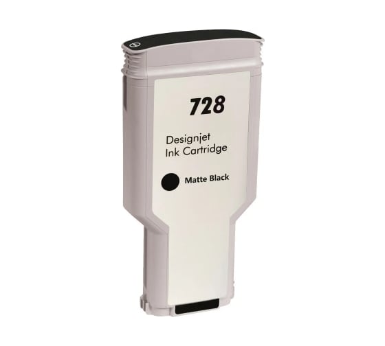 Изображение товара Струйный картридж NV Print 728 Matte Black для HP DesignJet T830/T730 300 мл совместимый NV-F9J68A