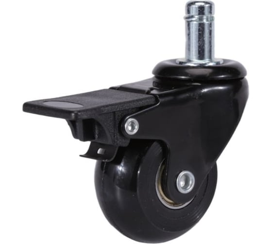 Изображение товара Колесо для кресла Brante D 50 мм, на штыре M11, с тормозом, силикон 107285