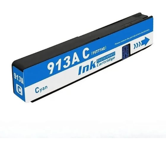 Изображение товара Струйный картридж NV Print 913A Cyan для HP PageWide 352dw/377dw 3000 страниц совместимый NV-F6T77AE