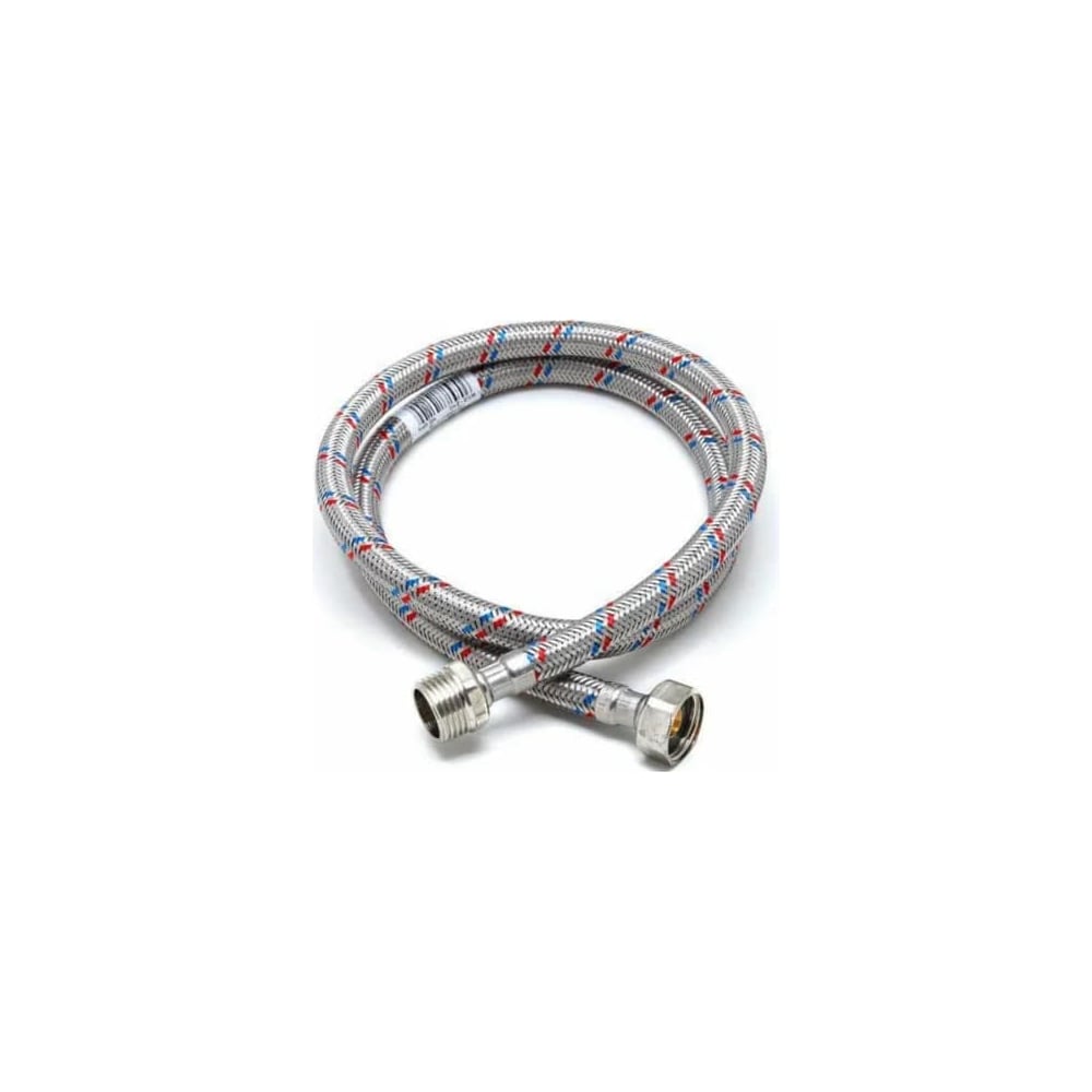 Изображение товара Подводка для воды 0,8м ГИГАНТ СанТех s001806 нержавеющая сталь EPDM резьба 1 дюйм