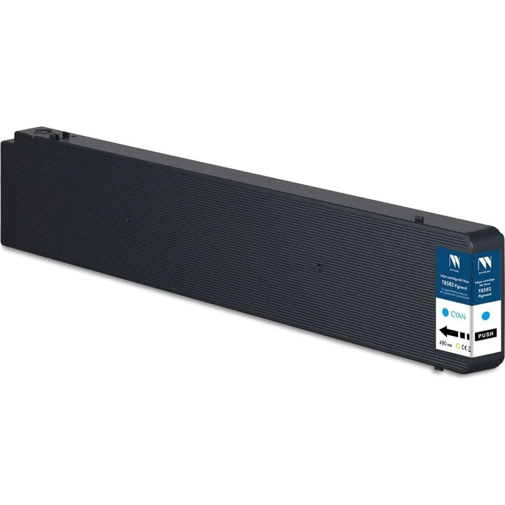 Изображение товара Струйный картридж NV Print T8582 Cyan для Epson WorkForce Enterprise WF-C20590/ WF-C20590 D4TWF 50000 страниц совместимый NV-C13T858200