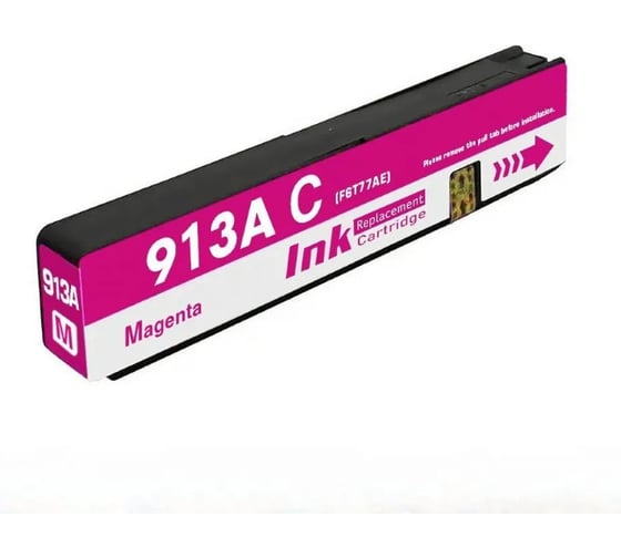 Изображение товара Струйный картридж NV Print 913A Magenta для HP PageWide 352dw/377dw 3000 страниц совместимый NV-F6T78AE