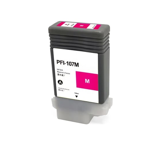 Изображение товара Струйный картридж NV Print PFI-107M Magenta для Canon imagePROGRAF iPF670/680/770 130 мл совместимый NV-6707B001