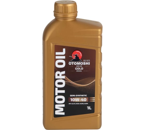 Изображение товара Моторное масло Otomoshi GOLD SL/CF 10W-40 1л MF213861