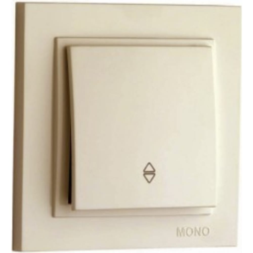Одноклавишный проходной выключатель MONO ELECTRIC - 102-170025-109