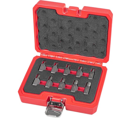 Изображение товара Набор внутренних экстракторов Arnezi 10пр (3,4,5.5,6,7,8,9,10,11мм) для поврежденных гаек и болтов R5304026