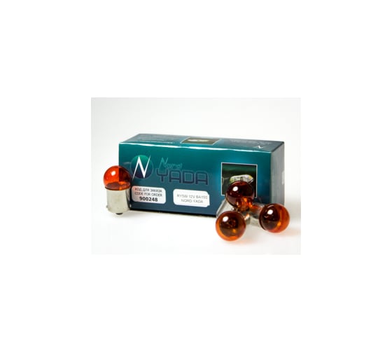 Изображение товара Лампа Nord-Yada RY5W 12V BA15s автолампа, желт. 900248
