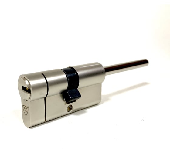 Изображение товара Цилиндр серии Pluton Rav Bariach ключ-шток 63мм (31,5x31,5), никель 26500008585