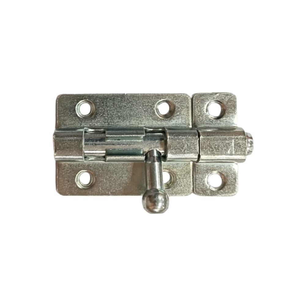 Изображение товара Задвижка накладная Метизик ЗТ4 цинк 2 шт. для дверей и окон