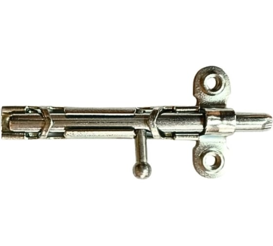 Изображение товара Задвижка накладная Метизик ЗТ с ц. дв. цинк (2 шт.) 033 ЗТ