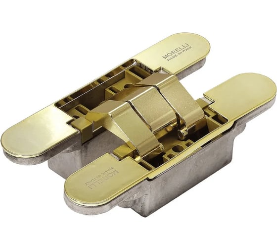 Изображение товара Скрытая петля MORELLI HH-16 PG, цвет - золото, открытие на угол до 180 градусов 9011768
