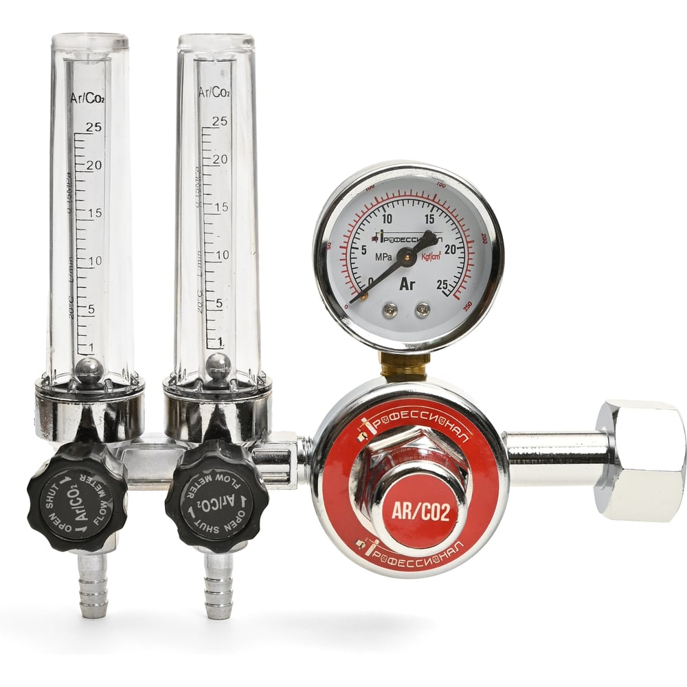 Изображение товара Редуктор аргоновый У-30/АР-40 с двумя расходомерами Профессионал 107923