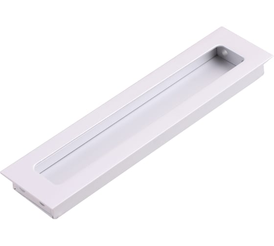 Изображение товара Ручка врезная Стройбат 160 алюминий матовый хром коробка 250 шт 418031