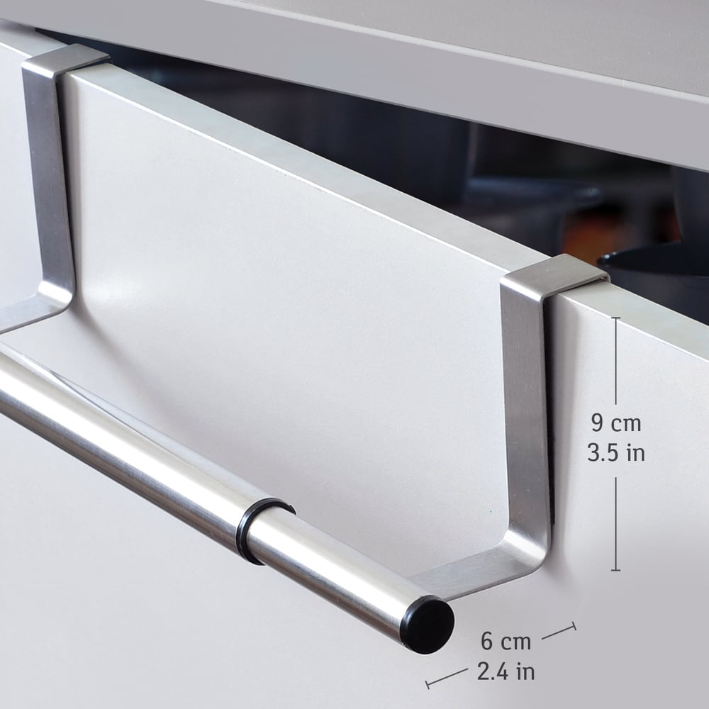 Раздвижной надверный держатель для полотенец Art moon сушилка для посуды нержавеющая сталь с поддоном раздвижной 49х34х12 см b080001