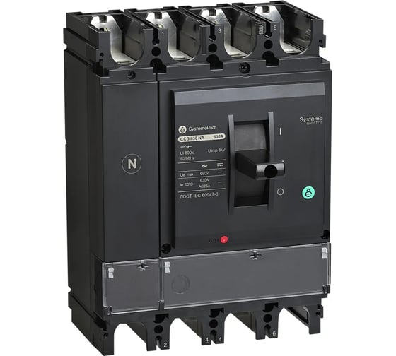 Изображение товара Выключатель-разъединитель Systeme Electric SPC400 4P NA 400A SPC400400NA4DF