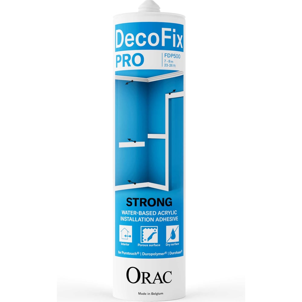 Изображение товара Клей Oracdecor DecoFix Pro 310 мл монтажный контактный водостойкий