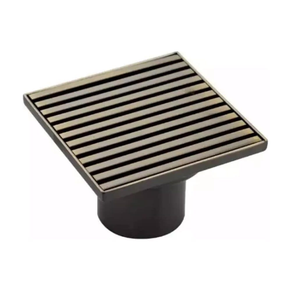 Изображение товара Канализационный трап Сварком д=50 вертикальный нержавеющий решетка перфорированная