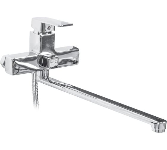 Изображение товара Смеситель для ванны DORON DВ 2149-35L, шаровый, хром, излив 350 мм, лейка 1 режим 016333