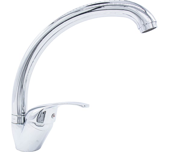 Изображение товара Смеситель для кухни DORON DС 2440-N, шаровый, хром, излив высокий, п/г 012028