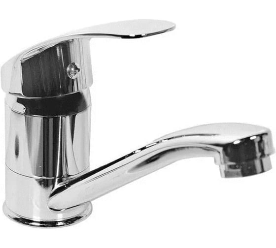 Изображение товара Смеситель для кухни DORON DС 2256, шаровый, хром, излив средний нос, п/ш 019639