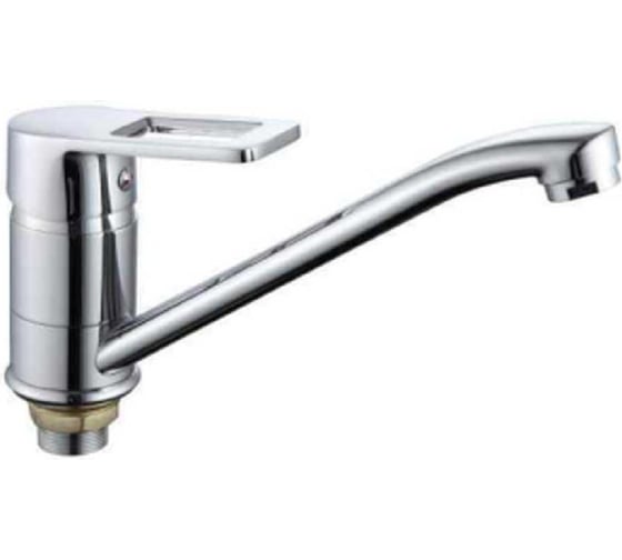 Изображение товара Смеситель для кухни DORON DС 2129-N, шаровый, хром, излив длинный нос, п/г 003356