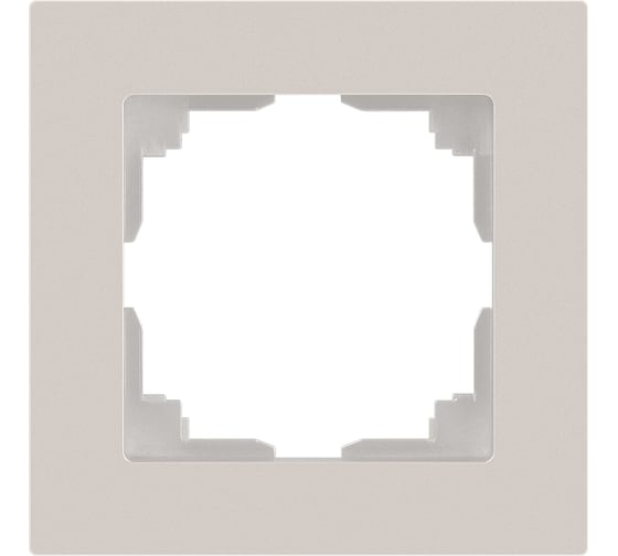 Изображение товара Рамка для розеток и выключателей Intro Accent 650106 на 1 пост, СУ, перламутр Б0063753