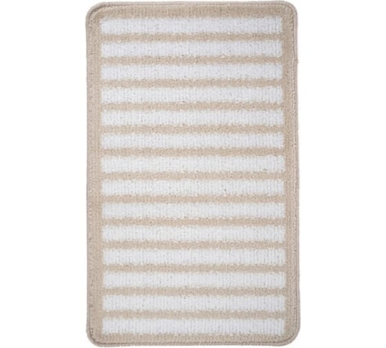 Изображение товара Коврик для ванной комнаты FORA 50x80 см, SPIRAL NATURAL FOR-PP-SPL50-80NAT