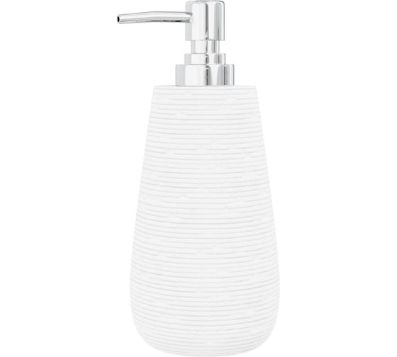 Изображение товара Дозатор для жидкого мыла FORA настольный BRICKS WHITE FOR-BRK021W