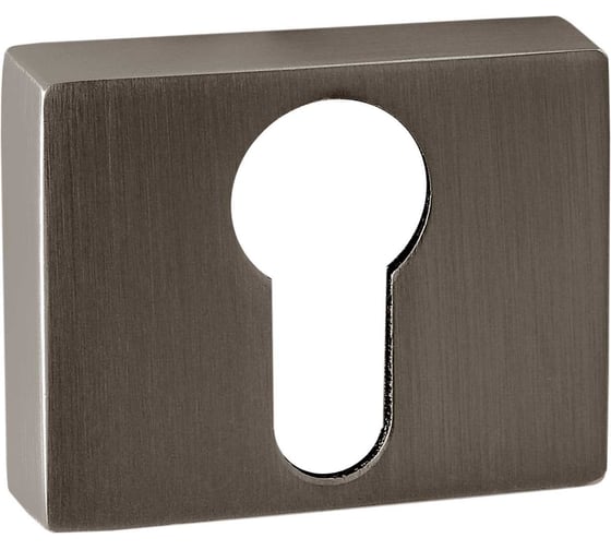 Изображение товара Накладка на цилиндр Puerto матовый черный никель INET AL 01 MBN