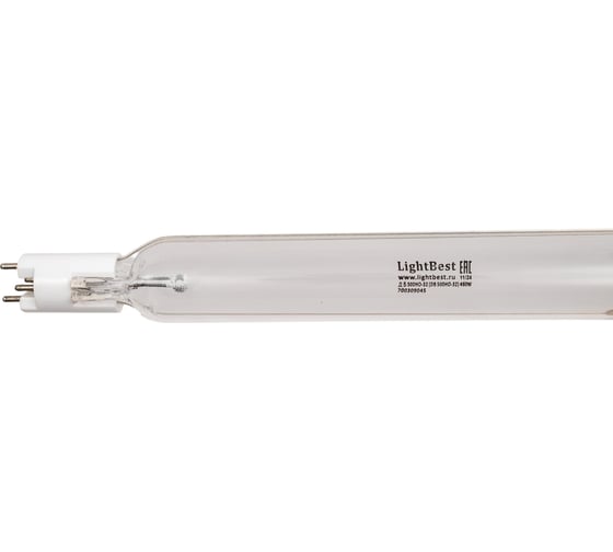 Изображение товара Лампа амальгамная LightBest ДБ 500HO-32 460W 5,0A (DB 500НО-32) 700309045