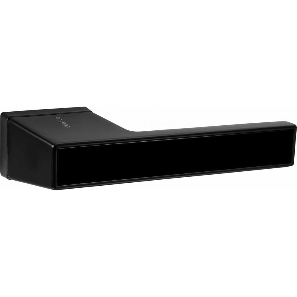 Изображение товара Ручка дверная Puerto Букатини черный металлический дизайн межкомнатная