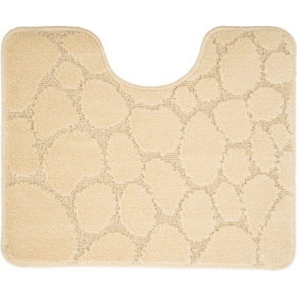 Натуральный коврик для ванной комнаты FORA коврик для ванной grampus point 40x60 см кремовый