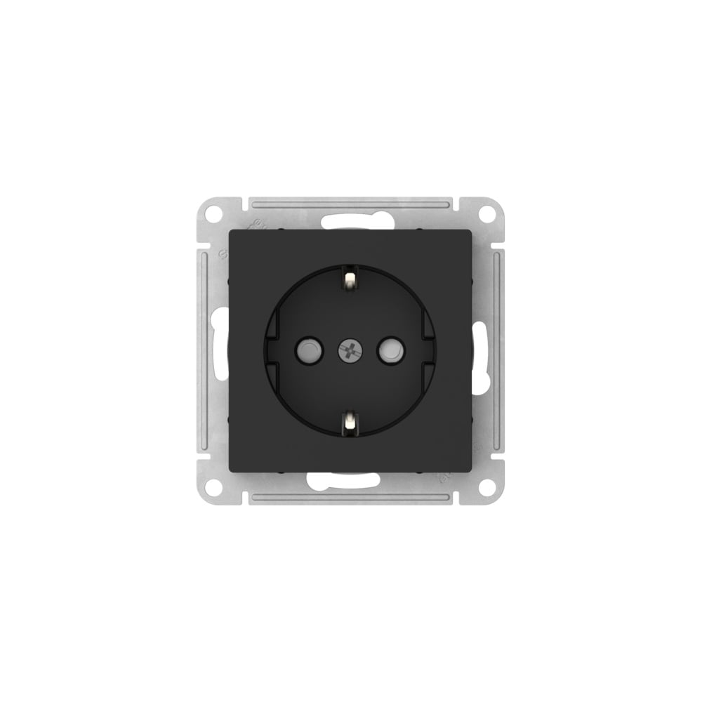 Изображение товара Розетка Systeme Electric ATLASDESIGN с заземлением, шторками, 16А