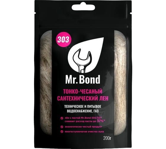 Изображение товара Сантехнический лён Mr.Bond 303 MB5030300200