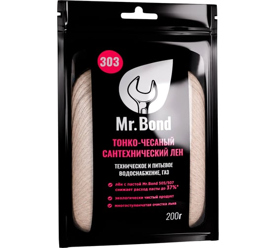 Изображение товара Сантехнический лён Mr.Bond 303 MB5030300200