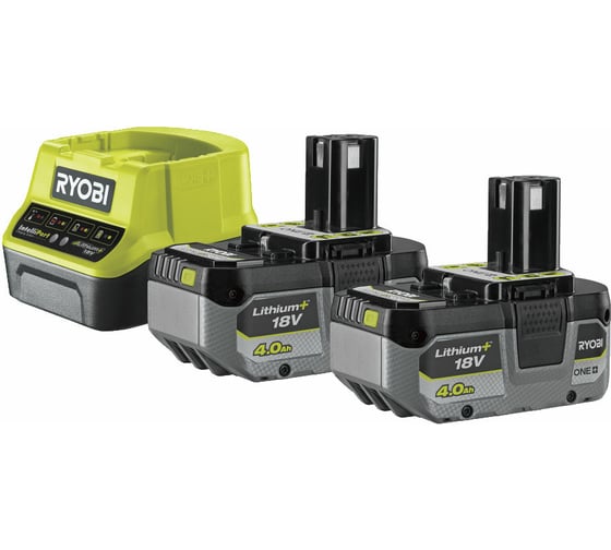 Изображение товара Набор 2xRB1840X + RC18120 RC18120-240X (18В; 4 Ач)  Ryobi 5133005092
