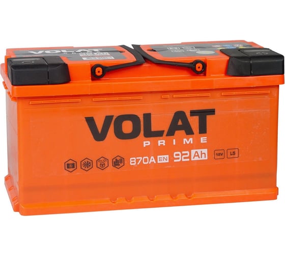 Изображение товара Аккумуляторная батарея Prime 92Ah R+ VOLAT VS920