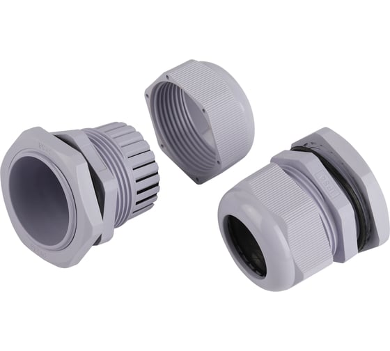 Изображение товара Кабельный ввод сальник ЭРА NO-224238 PG 36 (d отв.46 мм / d провод.2232 мм) IP54 (упаковка 10 штук) Б0065151