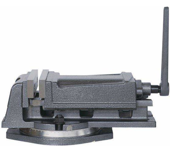 Изображение товара Тиски станочные угловые 2-х осевые Stalex ширина губок 100 мм QHK100