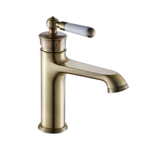 Изображение товара Смеситель для умывальника OUTE высота 201 мм, вынос излива 130 мм, крепление на гайке T10701Q