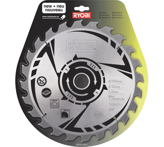 Изображение товара Диск пильный SB254T24A1 Ryobi 5132002621