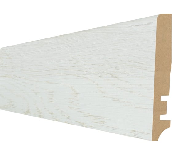 Изображение товара Плинтус Natur (16х81х2400 мм; МДФ; Травис дуб серый) Hannahholz 61.02.81404.46