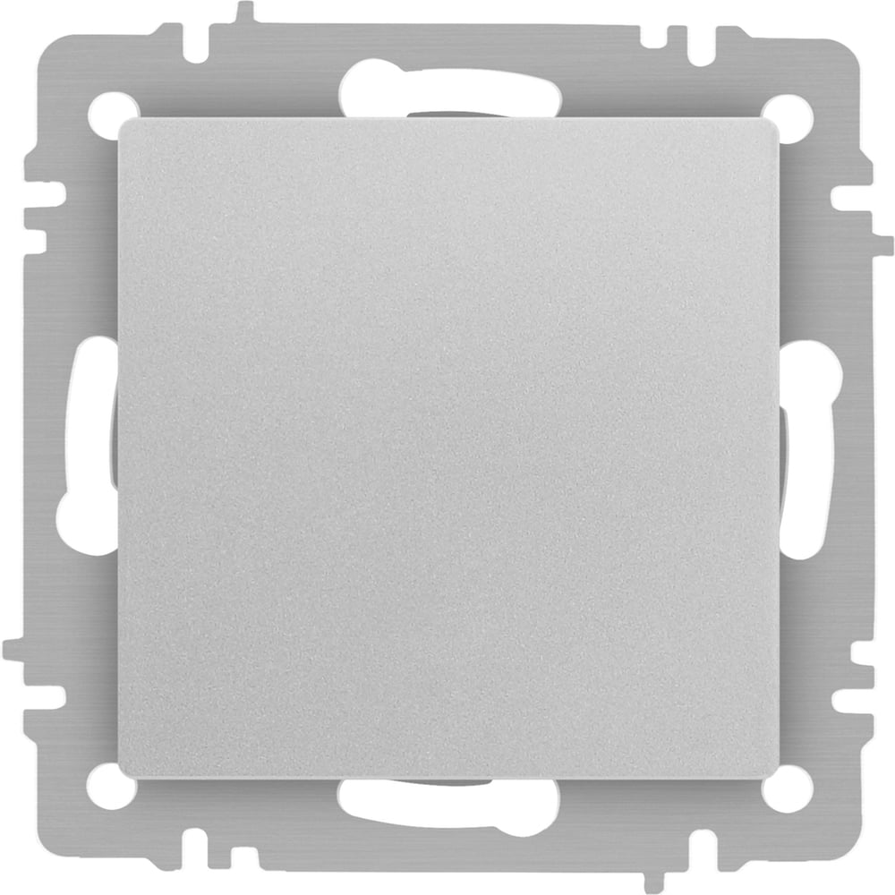 Изображение товара Кнопка Intro Accent 610903, 10А250В, IP20, СУ, алюминий Б0063608