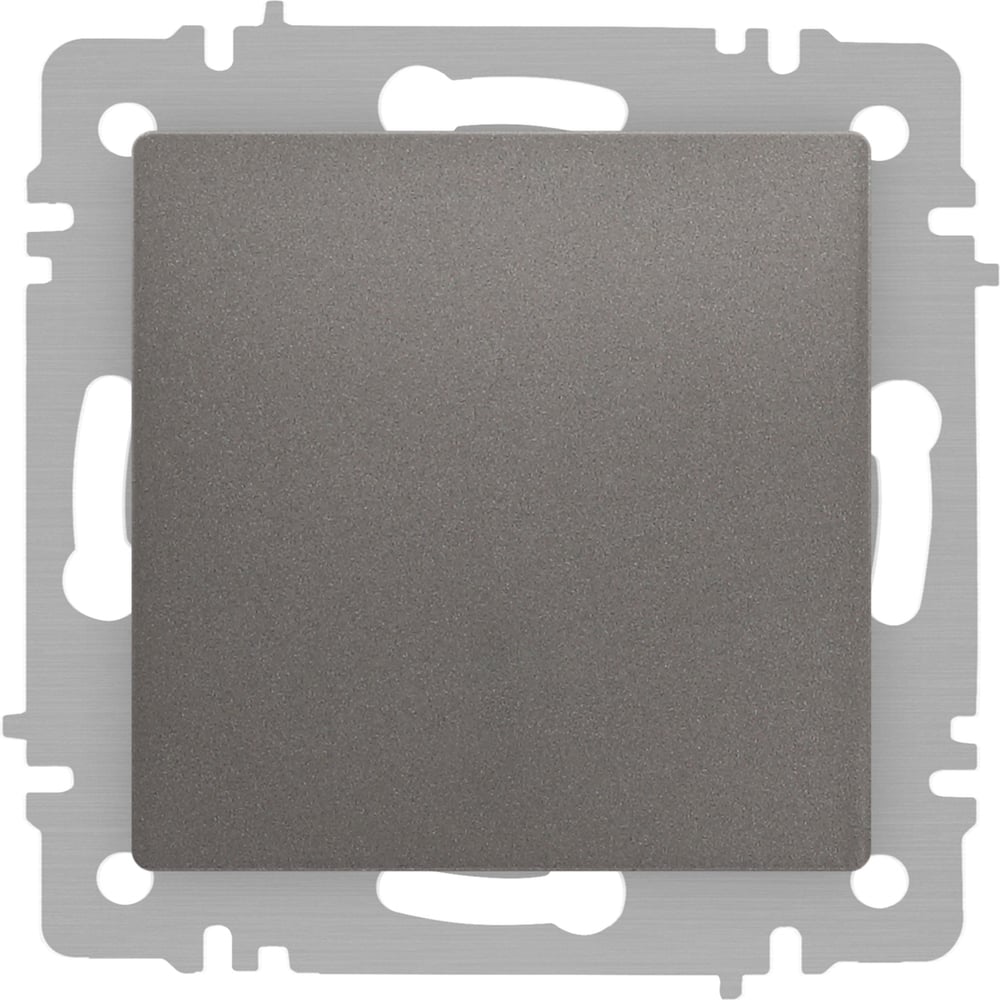 Изображение товара Кнопка Intro Accent 610909 10А 250В IP20 для бытовых схем титан